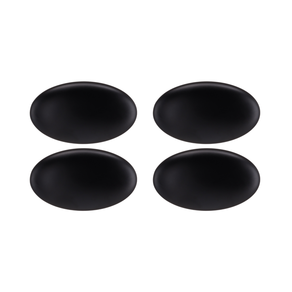 4er Set Knopfgriff mit Einlochbohrung