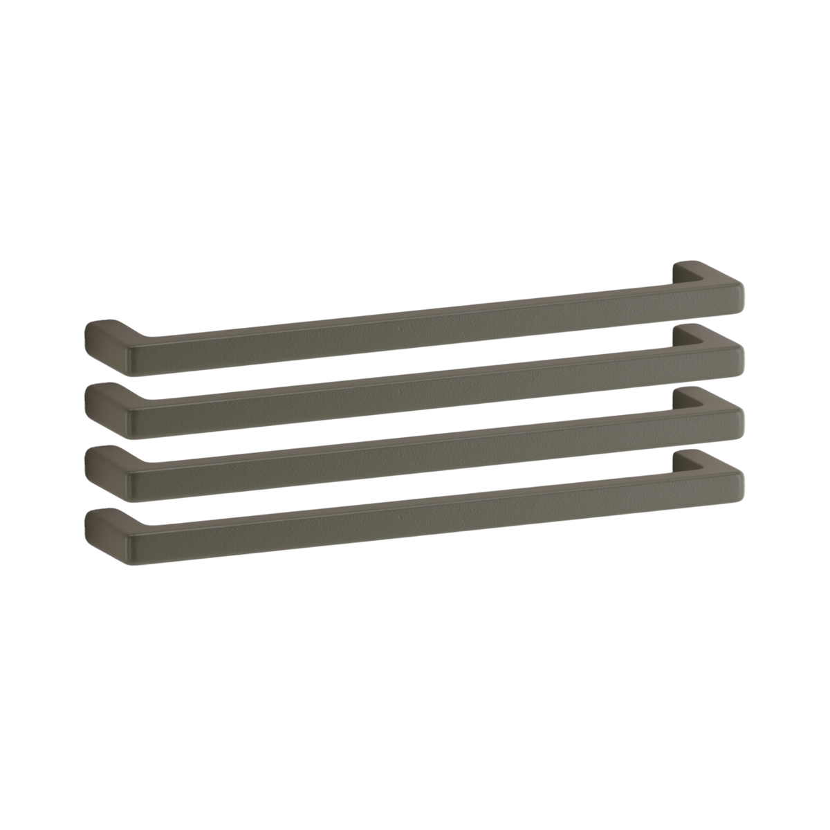 4er Set Mattlackgriff mit 160 mm Bohrabstand