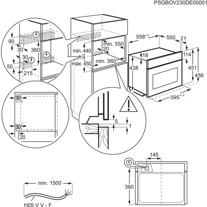 Kompaktbackofen mit Mikrowelle, NC14CV17S
