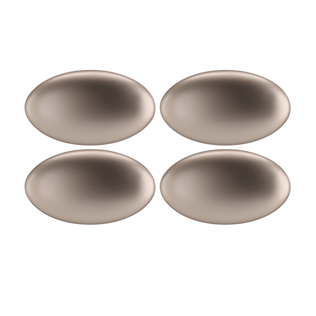 4er Set Knopfgriff mit Einlochbohrung