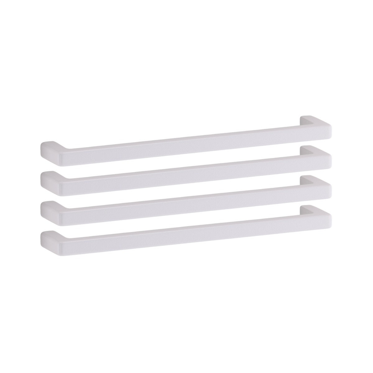4er Set Mattlackgriff mit 160 mm Bohrabstand