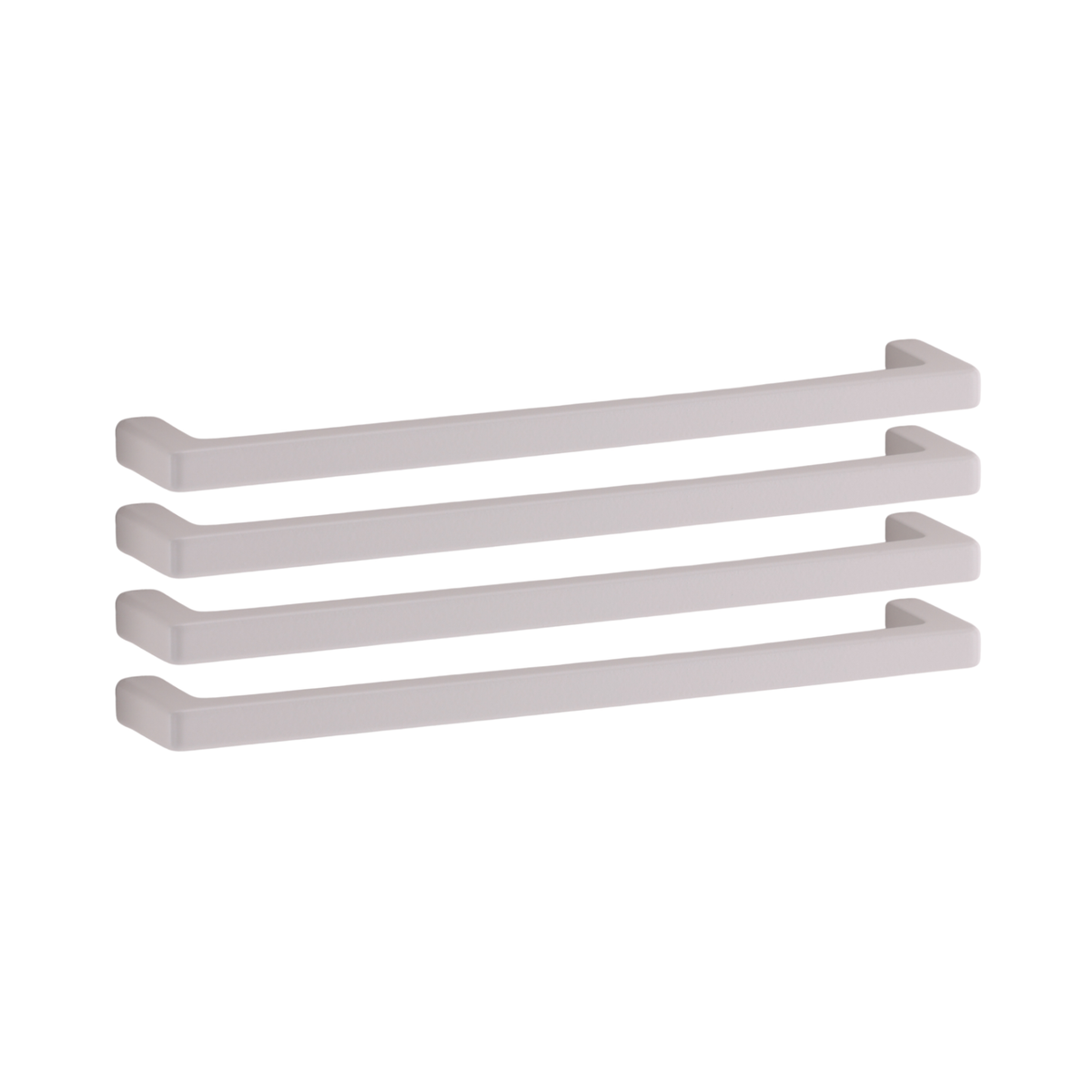 4er Set Mattlackgriff mit 160 mm Bohrabstand