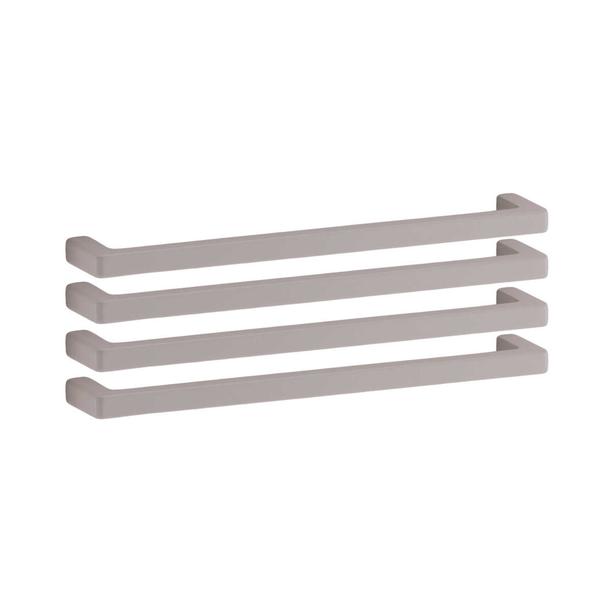 4er Set Mattlackgriff mit 160 mm Bohrabstand
