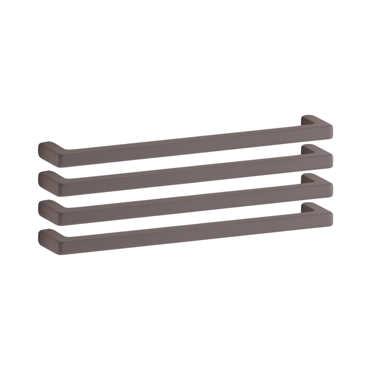 4er Set Mattlackgriff mit 160 mm Bohrabstand