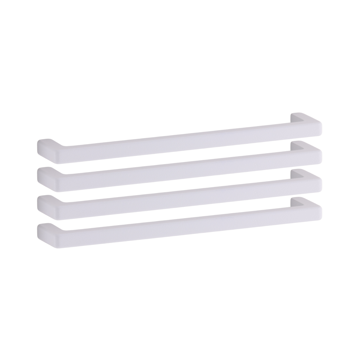 4er Set Mattlackgriff mit 160 mm Bohrabstand