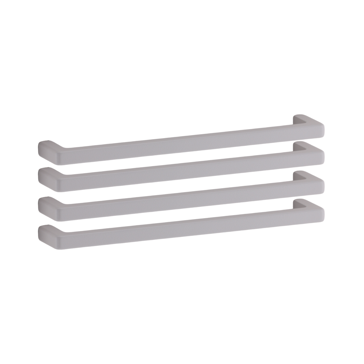 4er Set Mattlackgriff mit 160 mm Bohrabstand