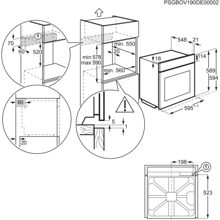 Einbaubackofen, NB09AV17S