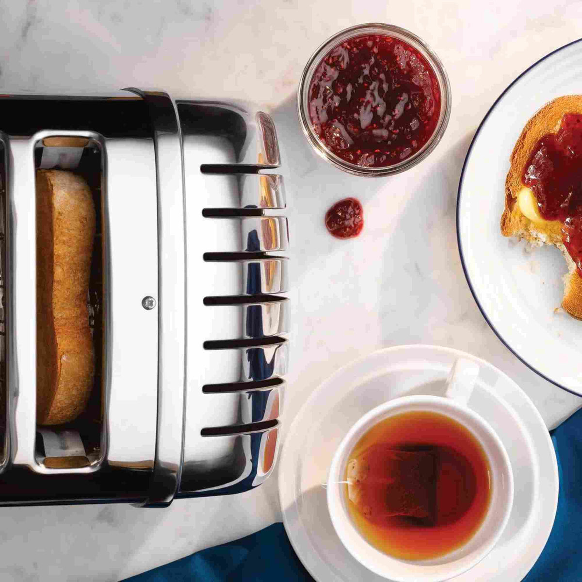 Dualit Classic 6er-Toaster polished